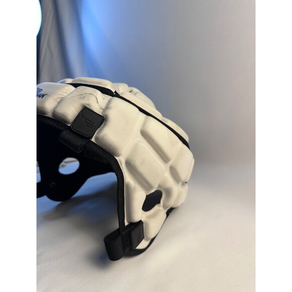 Guardian Caps Soft Shell Football & Lacrosse Helmet Cover White & Black - Picture 5 of 9